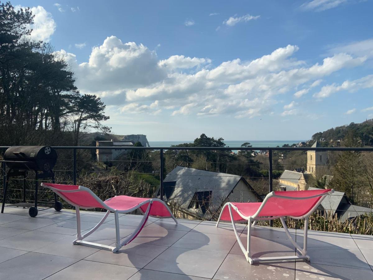 Villa Panorama, Vue Mer Et Falaises D Exception Étretat Dış mekan fotoğraf
