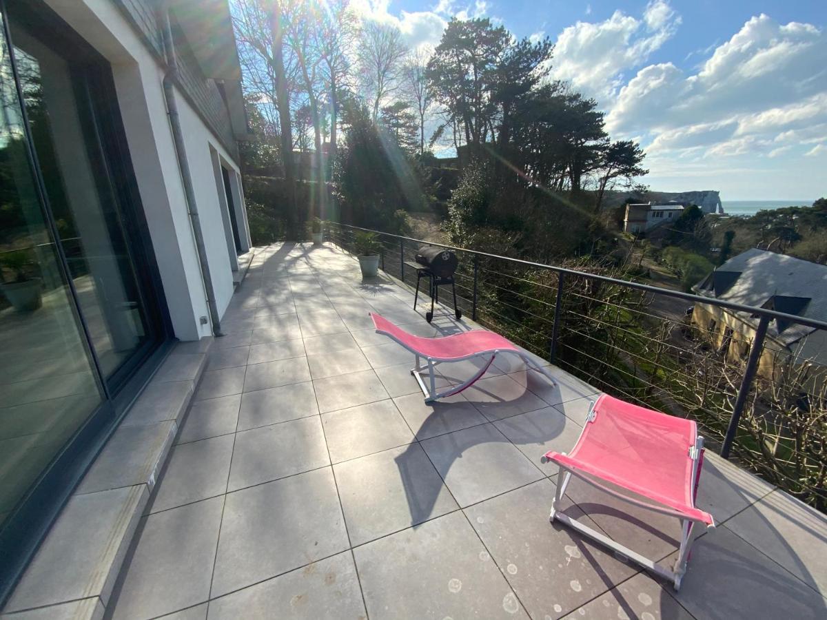 Villa Panorama, Vue Mer Et Falaises D Exception Étretat Dış mekan fotoğraf