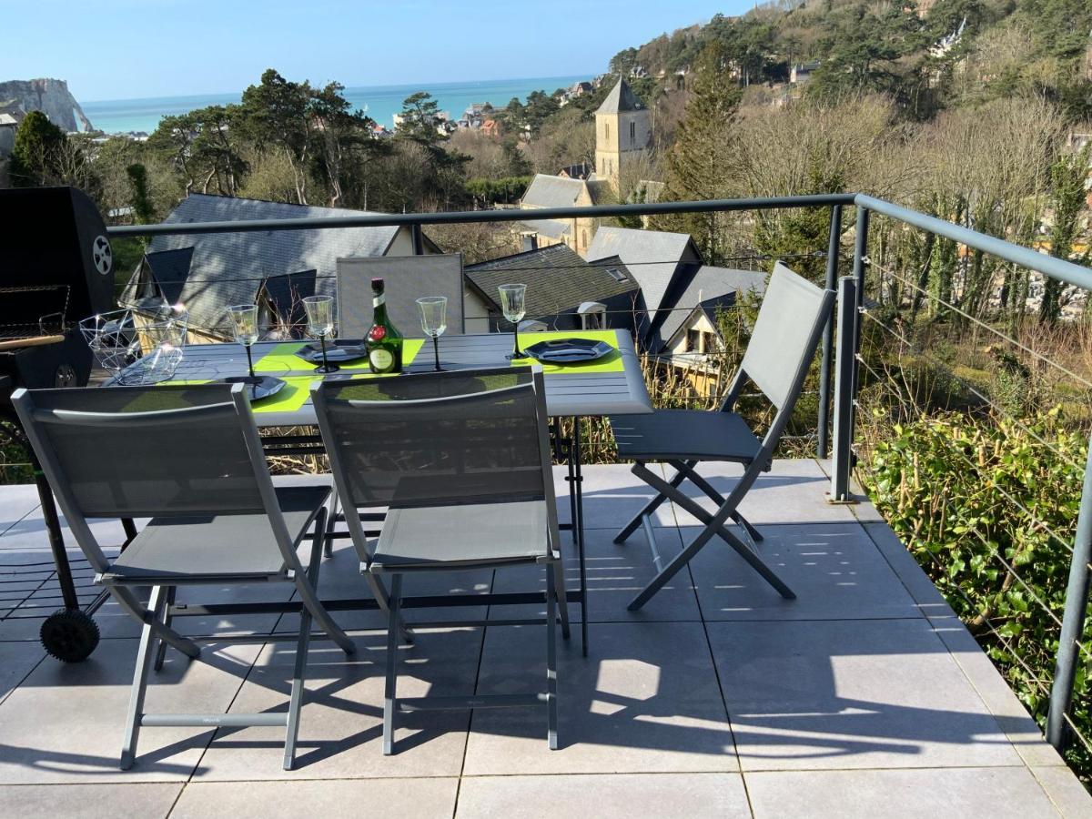 Villa Panorama, Vue Mer Et Falaises D Exception Étretat Dış mekan fotoğraf
